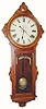 C.1914, Ansonia Clock Co., "GENERAL" wall regulator in oak and in very good original condition.