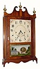 C.1822, Seth Thomas, Plymouth, Connecticut, 30-hour time/strike, Off-Center, pillar and scroll shelf clock in excellent condition.