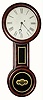 C.1860, George B. Hatch, Attleboro, Mass, 8-day, figure 8 wall regulator, weight driven.