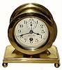 C.1908, Chelsea Clock Co., "COMMODORE", 8-day timepiece, serial No.40357 in generally good condition.