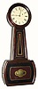 C.1850, E. Howard and Co., "Banjo No. 4", 8-day wall timepiece in generally good condition, exceptions noted.