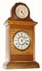 C.1885, New Haven Clock Co., (Jerome and Co.) "Cabinet No. 4 with Perpetual Calendar", 8-day shelf clock.