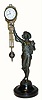 C.1900, German, Junghans, "Onion Boy" Swing clock in good original condition,