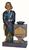 C.1930, German, Karl Griesbaum Co.,"Organ Grinder" whistler in excellent original condition.