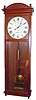 C.1909, Seth Thomas Clock Co., "Regulator No. 20", 8-day weight driven timepiece in very good restored condition.