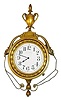 C.1908, E. F. Caldwell and Co., New York, Cartel timepiece in the Federal style.