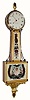 C.1993, Foster Campos, Pembroke, Mass, weight driven banjo clock in excellent original condition,