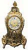 C.1889, French, Vincenti and Cie, 8-day time and strike mantel/bracket clock,