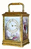 C.1900, French, Brass Cased Carriage Clock,