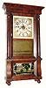 C.1840, Forestville Mfg. Co., Bristol, CT, 8-day weight-driven "column and cornice" shelf clock.