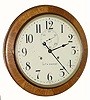 C.1922, Seth Thomas Clock Co., "Office No. 14", 30-Day round gallery clock.
