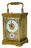 C.1900, French Brass Cased Carriage Clock,