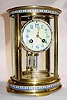 C.1900, French Oval Crystal Regulator