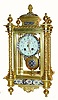C.1900, French, Fancy Crystal Regulator,