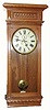 C.1915, Waterbury Clock Co, Regulator No. 54, in oak, as-found, incomplete case.