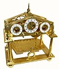 C.1995, English, "Rolling Ball" Clock.