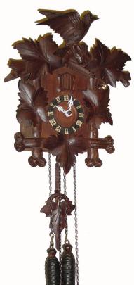 C.1920, German, G. Berger, 30-hour time/strike cuckoo clock. — Antique Clocks Price Guide