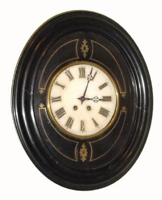 C.1890, French, Picture Frame Clock, in generally good original condition. — Antique Clocks Price Guide