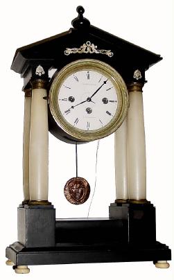 C.1820, Joseph Klenner, Oedenburg, Austria, (Signed on dial and fired into porcelain) 2-day, — Antique Clocks Price Guide