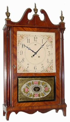 C.1947, Chelsea Clock Co.,, Pillar and Scroll, in generally good condition. — Antique Clocks Price Guide