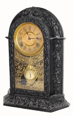 C.1885, Ansonia ROSE, in good condition, with restorations. — Antique Clocks Price Guide