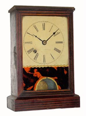 C.1855, Henry Sperry and Co., 18 Maiden Lane, NY, cottage timepiece in very good original condition, — Antique Clocks Price Guide