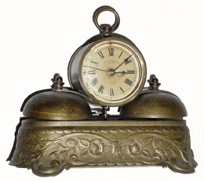 C.1885, Parker and Whipple, Meriden Ct, "Model 200 Alarm" clock, — Antique Clocks Price Guide
