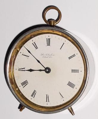 C.1890, Cheshire Clock Co., Cheshire, Ct, small boudoir timepiece in good condition, — Antique Clocks Price Guide