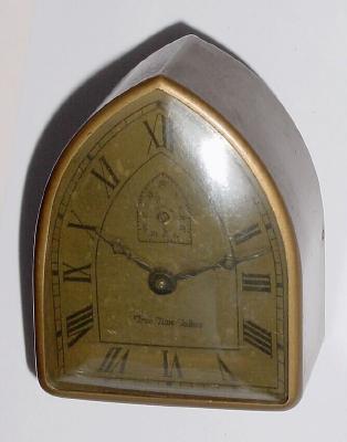 C.1930, New Haven "True Time Teller", Abbey Jr. model, in generally good original condition. — Antique Clocks Price Guide