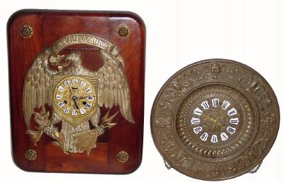 Lot of 2 Ansonias: — Antique Clocks Price Guide
