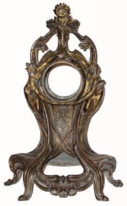 C.1900, Gilbert, Case only, Cariatides in good original condition. — Antique Clocks Price Guide
