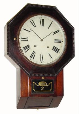 C.1858, "E. N. Welch at the old stand late J. C. Brown", Forestville, CT. — Antique Clocks Price Guide