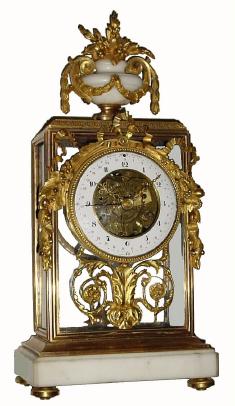 C.1790, French, Bailly, Paris, Mantel Regulator, — Antique Clocks Price Guide