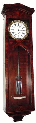 C.1880, French, Mahogany Jeweler's Regulator with a pinwheel movement, — Antique Clocks Price Guide