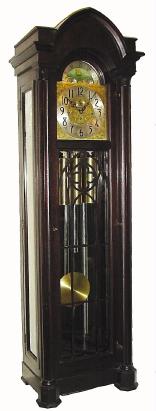 C.1920, Colonial, MODEL 1219 5-Tube Hall Clock, chiming Westminster quarters on tubular bells, in good original condition. — Antique Clocks Price Guide