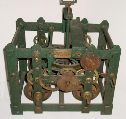 C.1837, (dated) Vulliamy, London STRIKING TOWER CLOCK movement in generally good as-found condition, — Antique Clocks Price Guide