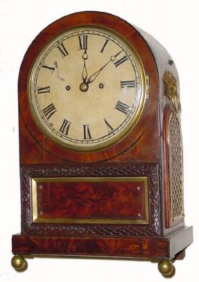 C.1830, English, Joseph Davie, London, 2-fusee bracket clock, — Antique Clocks Price Guide
