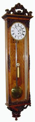 A C.2000, Biedermeier case, with an original Viennese 1-wt movement. — Antique Clocks Price Guide