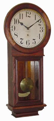 C.1911, New Haven Clock Co., "Saturn", 8-day wall timepiece. — Antique Clocks Price Guide
