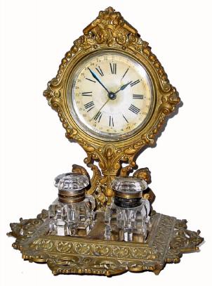 C.1894, Ansonia PARLOR INK No. 3, — Antique Clocks Price Guide