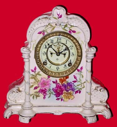 C.1901, Ansonia Clock Co., Royal Bonn "No. 500", — Antique Clocks Price Guide