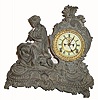 C.1900, Ansonia, SIREN, as-found with most of her finish worn off, in good as-found condition.