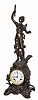 C.1900, Mixed lot: An Ansonia Fleur de Lys base (sometimes called blossom base),