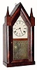 C.1850, Chauncey Jerome, New Haven, Conn., 30-hour time/strike Steeple clock. 