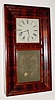 C.1855, Brewster and Co., Bristol, Conn., 8-day, 2-weight OG shelf clock.