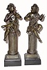 C.1904, Ansonia, Set of Garniture Statues, the CUPIDS ,(No.1155) in very good original condition.