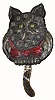 C.1937, Lux Clock Mfg. Co., Waterbury, Conn., "Cat", 30-hour novelty timepiece.