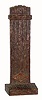 C.1938, Lux Clock Mfg. Co., Waterbury, an original "DeLuxe" stand, offered to convert their small wall novelties for mantel or desk use.