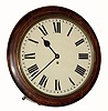 C.1910, English, Fusee Dial Clock in very good condition. 