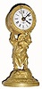C.1880, German, Gustav Becker, Novelty figural alarm clock in good original condition, serial No. 265,764.
